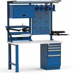 Rousseau Metal - Stationary Workstations Type: Work Center Load Capacity (Lb.): 775 - Eagle Tool & Supply