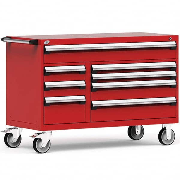 Rousseau Metal - Tool Roller Cabinets Drawers Range: 5 - 10 Drawers Width Range: 48" and Wider - Eagle Tool & Supply