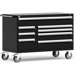 Rousseau Metal - Tool Roller Cabinets Drawers Range: 5 - 10 Drawers Width Range: 48" and Wider - Eagle Tool & Supply