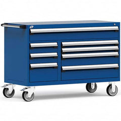 Rousseau Metal - Tool Roller Cabinets Drawers Range: 5 - 10 Drawers Width Range: 48" and Wider - Eagle Tool & Supply