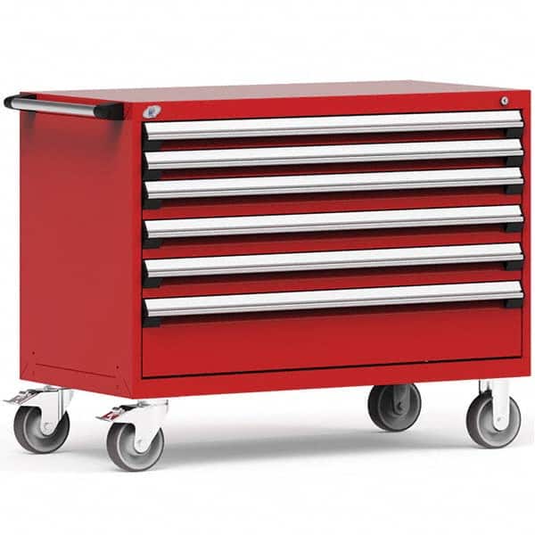 Rousseau Metal - Tool Roller Cabinets Drawers Range: 5 - 10 Drawers Width Range: 48" and Wider - Eagle Tool & Supply