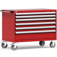 Rousseau Metal - Tool Roller Cabinets Drawers Range: 5 - 10 Drawers Width Range: 48" and Wider - Eagle Tool & Supply