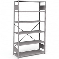 Rousseau Metal - Steel Shelving Type: Shelving Starter or Add-On: Starter - Eagle Tool & Supply