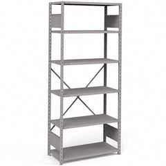 Rousseau Metal - Steel Shelving Type: Shelving Starter or Add-On: Starter - Eagle Tool & Supply