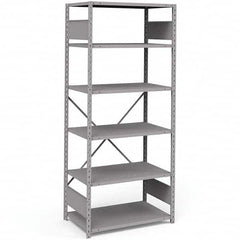 Rousseau Metal - Steel Shelving Type: Shelving Starter or Add-On: Starter - Eagle Tool & Supply