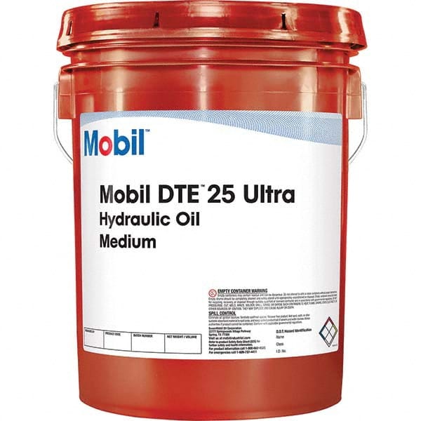 Mobil - 5 Gal Pail Mineral Hydraulic Oil - Eagle Tool & Supply