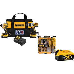 DeWALT - Cordless Tool Combination Kits Voltage: 20 Tools: Hammerdrill & Impact Driver - Eagle Tool & Supply