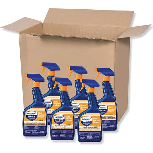 Microban - All-Purpose Cleaners & Degreasers Container Type: Spray Bottle Container Size: 32 oz - Eagle Tool & Supply