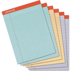 UNIVERSAL - Note Pads, Writing Pads & Notebooks Writing Pads & Notebook Type: Writing Pad Size: 8-1/2 x 11-3/4 - Eagle Tool & Supply