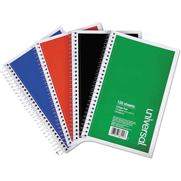 UNIVERSAL - Note Pads, Writing Pads & Notebooks Writing Pads & Notebook Type: Notebook Size: 9-1/2 x 6 - Eagle Tool & Supply