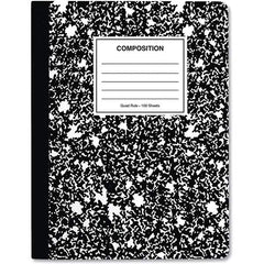 UNIVERSAL - Note Pads, Writing Pads & Notebooks Writing Pads & Notebook Type: Composition Book Size: 9-3/4 x 7-1/2 - Eagle Tool & Supply