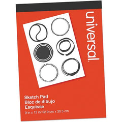 UNIVERSAL - Note Pads, Writing Pads & Notebooks Writing Pads & Notebook Type: Scratch Pad Size: 9 x 12 - Eagle Tool & Supply