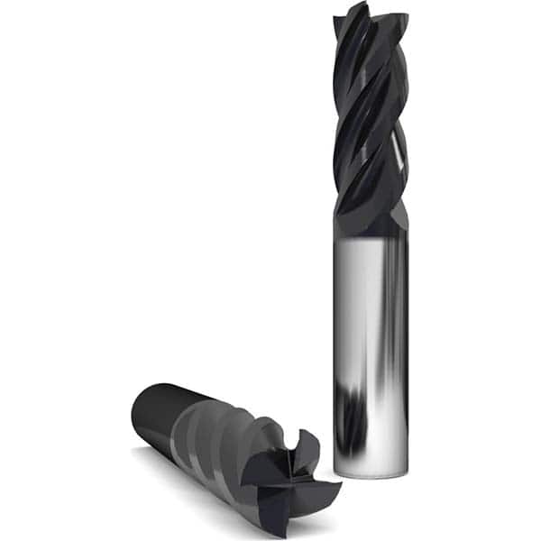 GWS - Square End Mills Mill Diameter (Inch): 0.5 Mill Diameter (Decimal Inch): 0.5000 - Eagle Tool & Supply