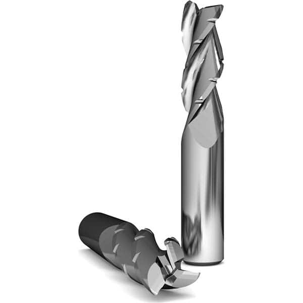 GWS - Square End Mills Mill Diameter (Inch): 0.625 Mill Diameter (Decimal Inch): 0.6250 - Eagle Tool & Supply