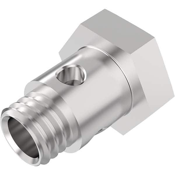 Seco - Coolant Adapters & Collars For Indexables Type: Coolant Screw Indexable Tool Type: Toolholder - Eagle Tool & Supply