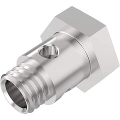 Seco - Coolant Adapters & Collars For Indexables Type: Coolant Screw Indexable Tool Type: Toolholder - Eagle Tool & Supply
