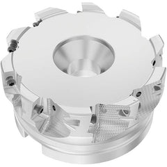 Seco - Indexable Square-Shoulder Face Mills Cutting Diameter (Inch): 4 Cutting Diameter (Decimal Inch): 4.0000 - Eagle Tool & Supply