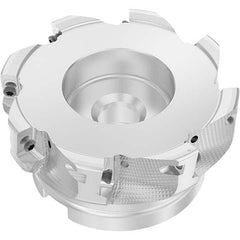 Seco - Indexable Square-Shoulder Face Mills Cutting Diameter (mm): 84.00 Cutting Diameter (Inch): 3.307 - Eagle Tool & Supply