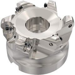 Seco - Indexable Copy Face Mills Cutting Diameter (Inch): 4 Cutting Diameter (Decimal Inch): 4.0000 - Eagle Tool & Supply