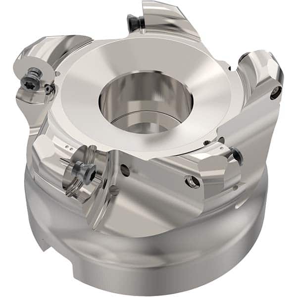 Seco - Indexable Copy Face Mills Cutting Diameter (Inch): 4 Cutting Diameter (Decimal Inch): 4.0000 - Eagle Tool & Supply