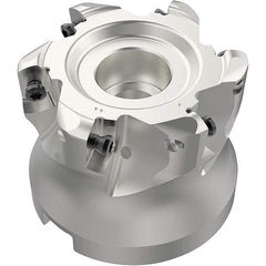 Seco - Indexable High-Feed Face Mills Cutting Diameter (Inch): 2.480 Cutting Diameter (mm): 63.00 - Eagle Tool & Supply