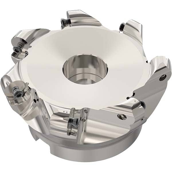Seco - Indexable Copy Face Mills Cutting Diameter (Inch): 5 Cutting Diameter (Decimal Inch): 5.0000 - Eagle Tool & Supply