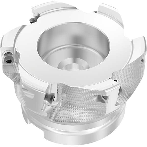 Seco - Indexable Square-Shoulder Face Mills Cutting Diameter (mm): 80.00 Cutting Diameter (Inch): 3.15 - Eagle Tool & Supply