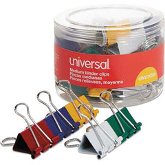 UNIVERSAL - Binder Clips Width (Inch): 1.25 Binder Type: Binder Clip - Eagle Tool & Supply