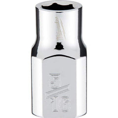 Milwaukee Tool - Hand Sockets Drive Size (Inch): 3/8 Size (Inch): 5/16 - Eagle Tool & Supply