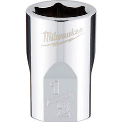 Milwaukee Tool - Hand Sockets Drive Size (Inch): 3/8 Size (Inch): 1/2 - Eagle Tool & Supply