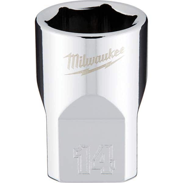 Milwaukee Tool - Hand Sockets Drive Size (Inch): 3/8 Size (mm): 14.0000 - Eagle Tool & Supply
