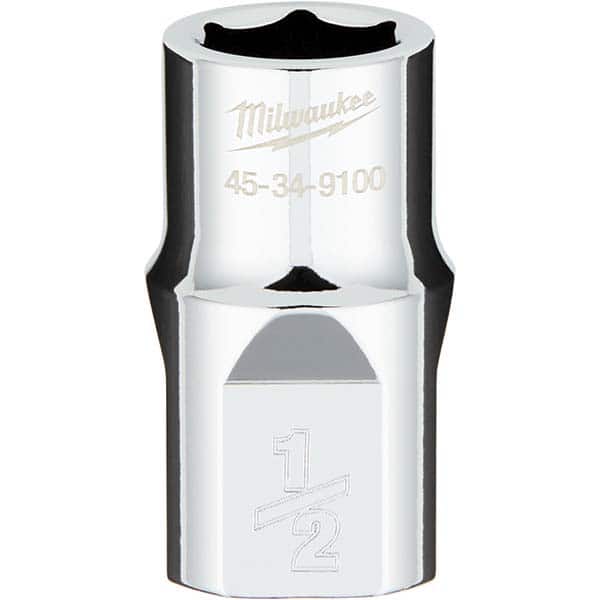 Milwaukee Tool - Hand Sockets Drive Size (Inch): 1/2 Size (Inch): 1/2 - Eagle Tool & Supply