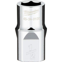 Milwaukee Tool - Hand Sockets Drive Size (Inch): 1/2 Size (Inch): 1/2 - Eagle Tool & Supply
