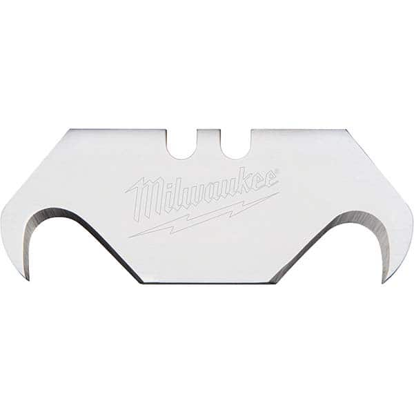 Milwaukee Tool - Knife Blades Type: Hook Blade Material: Carbon Steel - Eagle Tool & Supply