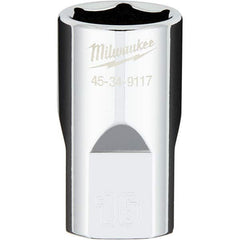 Milwaukee Tool - Hand Sockets Drive Size (Inch): 1/2 Size (mm): 16.0000 - Eagle Tool & Supply