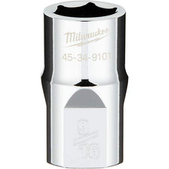 Milwaukee Tool - Hand Sockets Drive Size (Inch): 1/2 Size (Inch): 9/16 - Eagle Tool & Supply