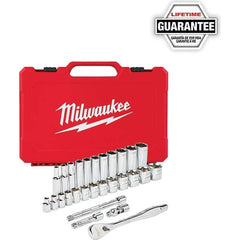 Milwaukee Tool - Combination Hand Tool Sets Tool Type: Mechanic's Tool Set Number of Pieces: 28.000 - Eagle Tool & Supply