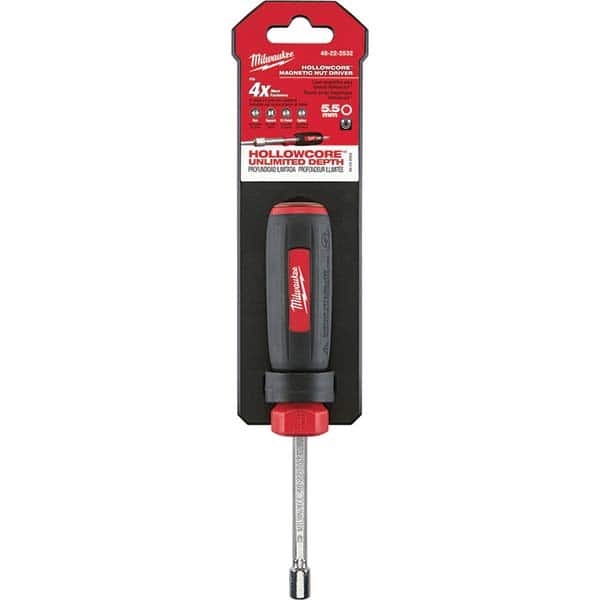 Milwaukee Tool - Nutdrivers Tool Type: Magnetic Tip Nutdriver System of Measurement: Metric - Eagle Tool & Supply