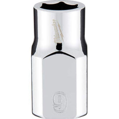 Milwaukee Tool - Hand Sockets Drive Size (Inch): 3/8 Size (mm): 9.0000 - Eagle Tool & Supply