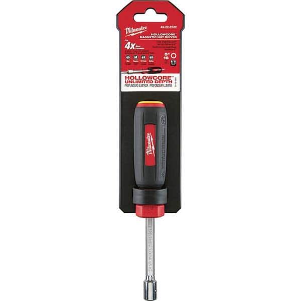 Milwaukee Tool - Nutdrivers Tool Type: Magnetic Tip Nutdriver System of Measurement: Inch - Eagle Tool & Supply