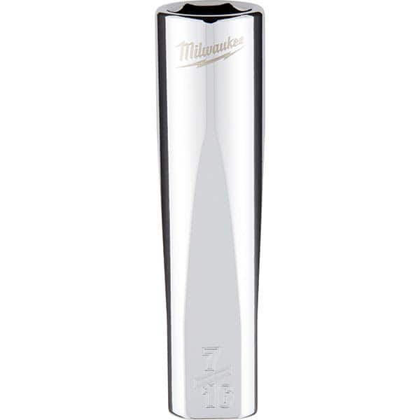 Milwaukee Tool - Hand Sockets Drive Size (Inch): 3/8 Size (Inch): 7/16 - Eagle Tool & Supply