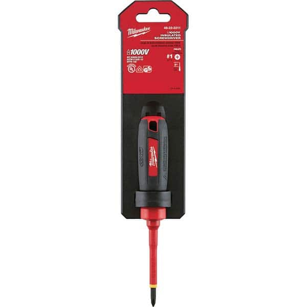 Milwaukee Tool - Precision & Specialty Screwdrivers Type: Screwdriver Overall Length Range: 7" - 9.9" - Eagle Tool & Supply