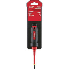 Milwaukee Tool - Precision & Specialty Screwdrivers Type: Screwdriver Overall Length Range: 7" - 9.9" - Eagle Tool & Supply