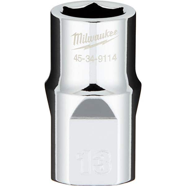 Milwaukee Tool - Hand Sockets Drive Size (Inch): 1/2 Size (mm): 13.0000 - Eagle Tool & Supply