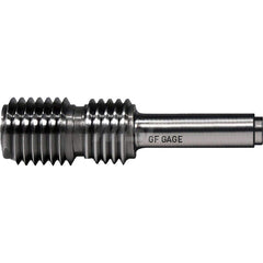 Thread Setting Go/No Go Gages; Type: Hilo Thread Setting Plug Gage; Go/No Go: No Go; Thread Size: 1/4-32; Classification: 2A; Calibrated: No; Traceability Certification Included: Certificate of Compliance; Thread Type: UNEF; Handle Size: 1; Material: High