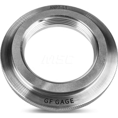 Ring Pipe Thread Gages; Thread Size: 1/2-14; Classification: L1; Calibrated: No; Traceability Certification Included: Certificate of Compliance; Thread Type: ANPT; Additional Information: Specification Met: SAE AS71051; Thread Size (Inch): 1/2-14