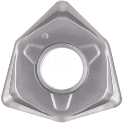 Kyocera WNMU 050408ENGH PR015S Grade PVD Carbide, 80 Degree Trigon, Negative Rake Angle, Neutral Milling insert for Roughing in (H) Hardened Materials and n/a