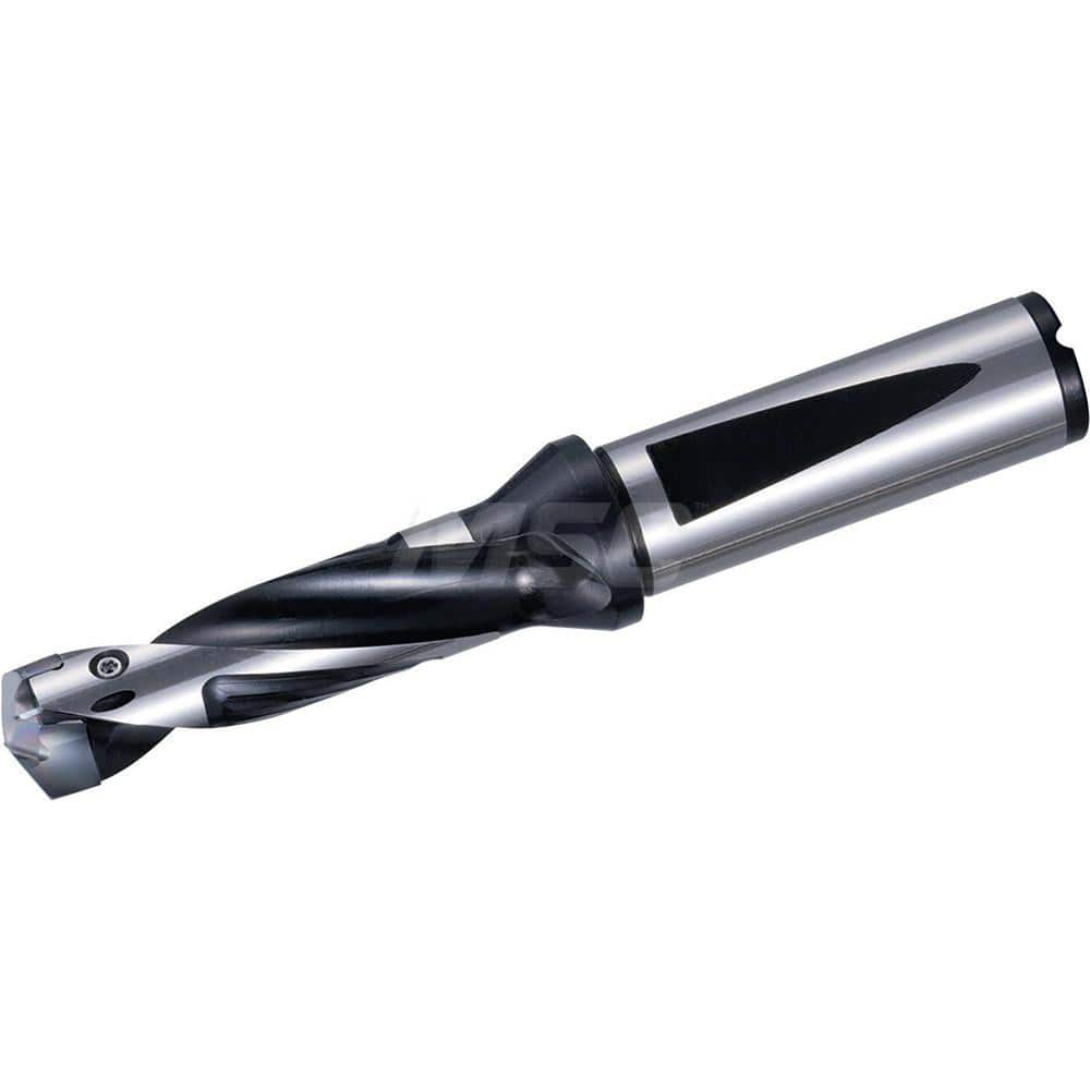 Replaceable Tip Drill: 13.5 to 13.99 mm Drill Dia, 42 mm Max Depth, 16 mm Flange Shank Seat Size 13.5, 110 mm OAL, Through Coolant