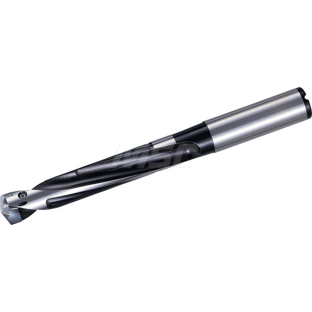 Replaceable Tip Drill: 24 to 24.99 mm Drill Dia, 125 mm Max Depth, 25 mm Straight-Cylindrical Shank Seat Size 24, 216 mm OAL, Through Coolant