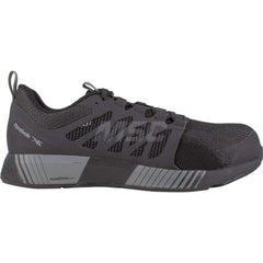 Work Boot: Size 14, 2-3/4″ High, Ultraknit, Composite Toe Black & Gray, Wide Width
